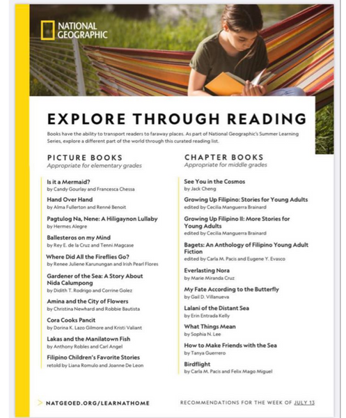 Nationa Geographic Explore Through Reading