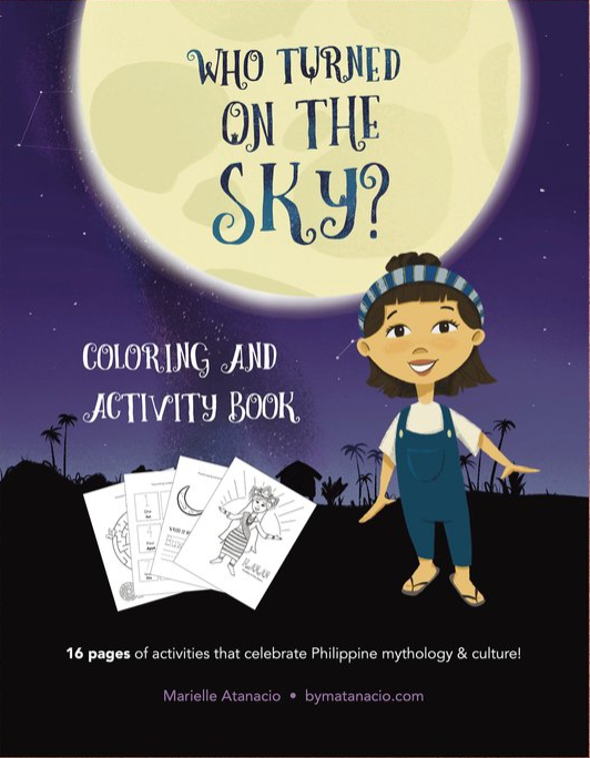 Who Turned On The Sky? Coloring And Activity Book